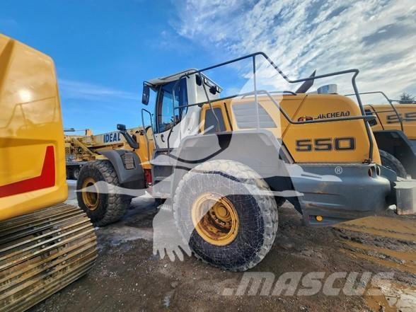Liebherr L550 Cargadoras sobre ruedas
