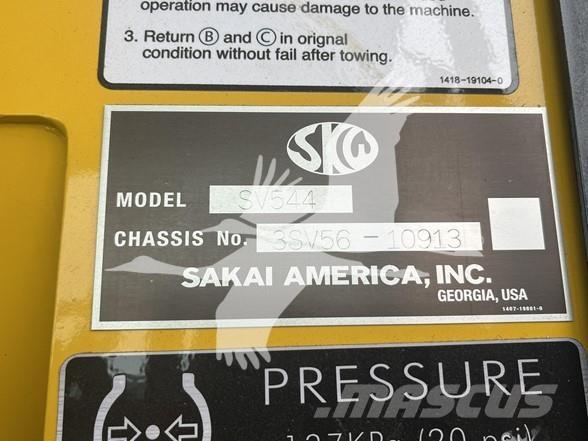 Sakai SV544T Rodillos de un solo tambor
