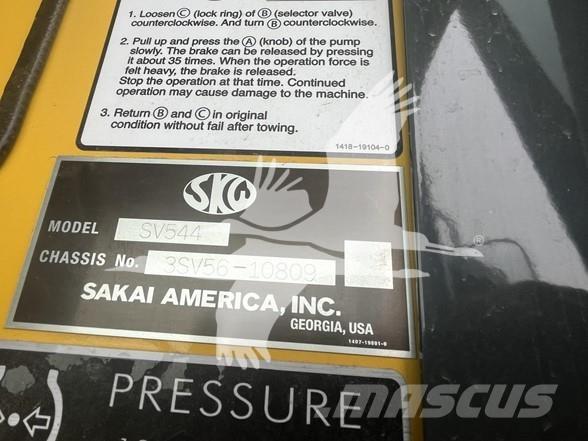 Sakai SV544T Rodillos de un solo tambor