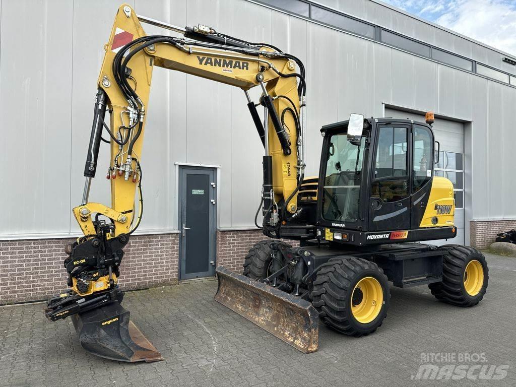 Yanmar B110W Excavadoras de ruedas