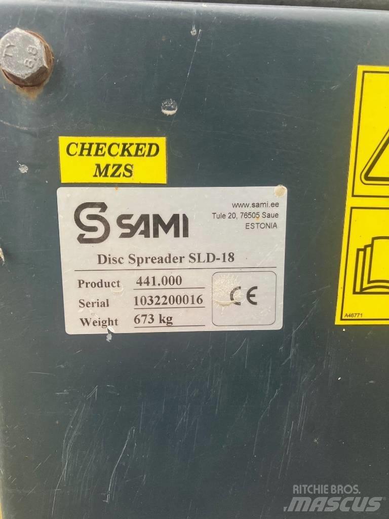 Sami SLD-18 Esparcidoras de arena y sal