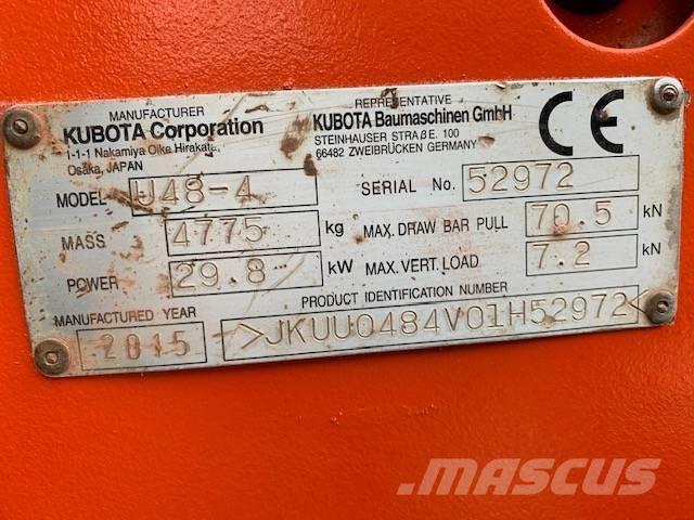 Kubota U 48-4 Miniexcavadoras