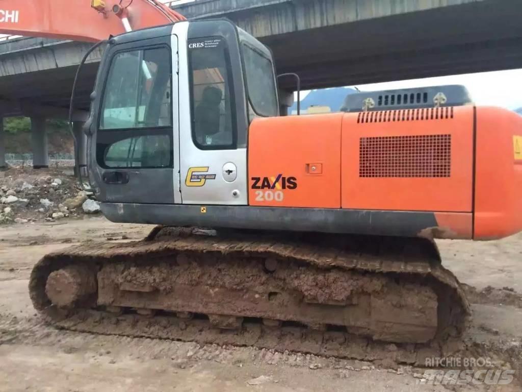 Hitachi zx200 Excavadoras sobre orugas