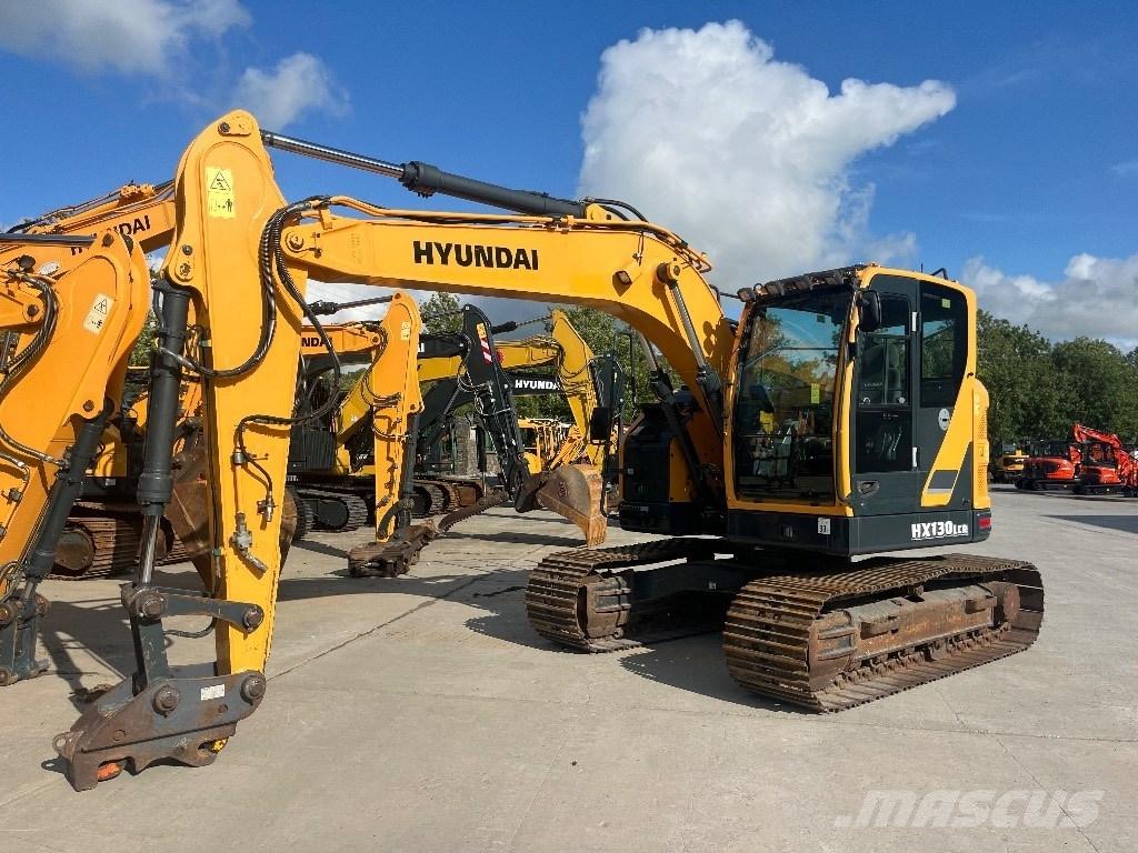 Hyundai HX130LCR Excavadoras sobre orugas