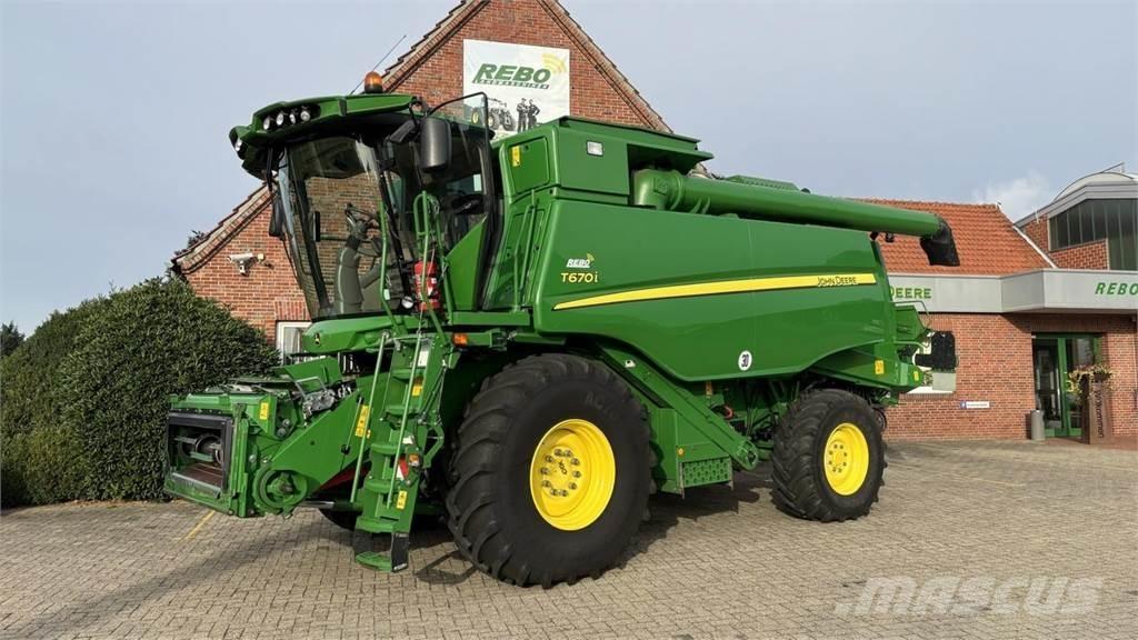 John Deere T660 Cosechadoras combinadas
