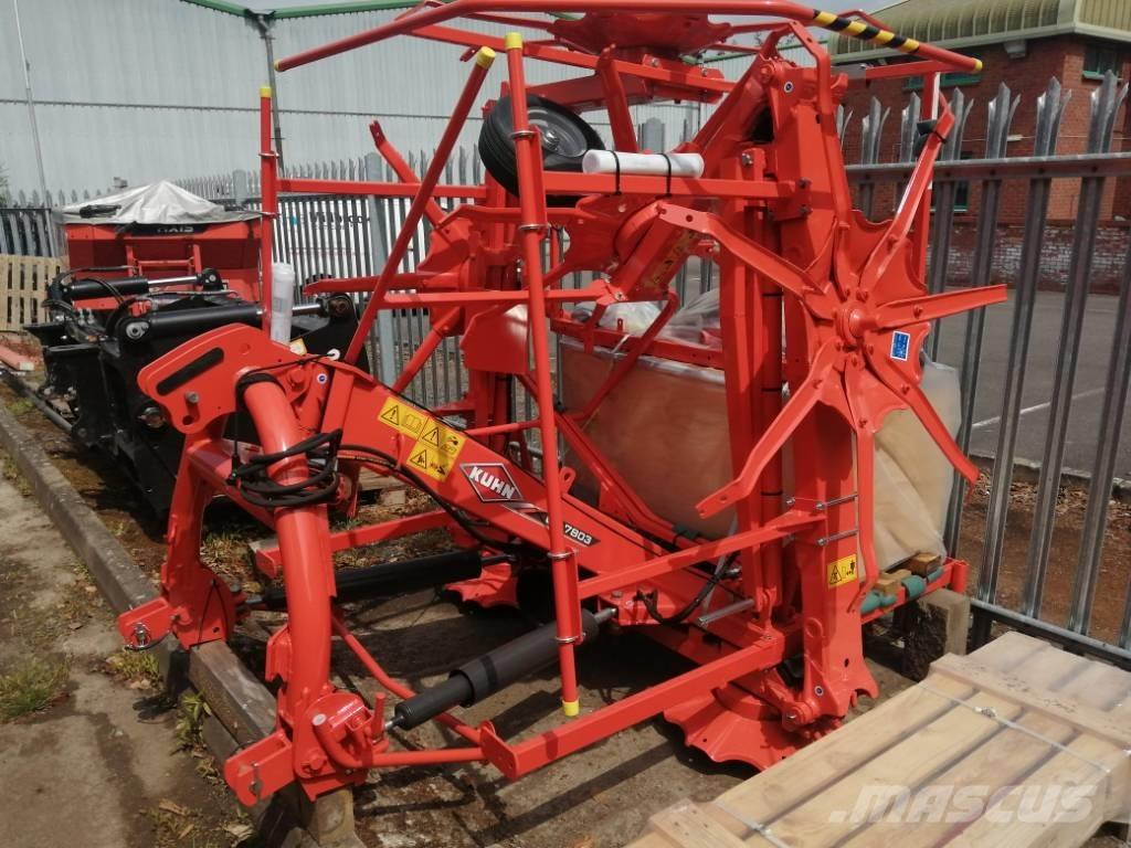 Kuhn GF7803 Rastrilladoras y rastrilladoras giratorias
