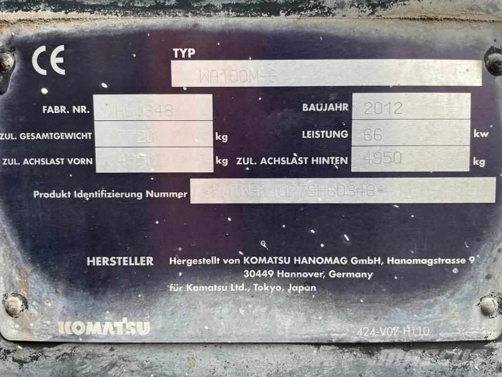 Komatsu WA100 Cargadoras sobre ruedas