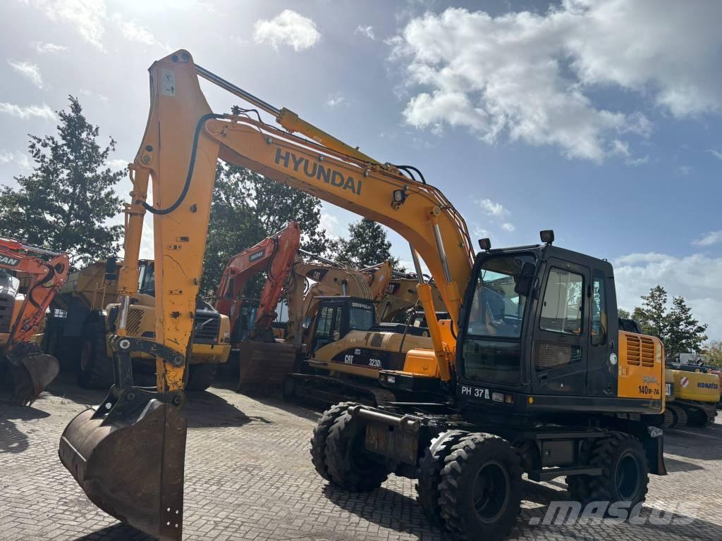 Hyundai 140W-7A Excavadoras de ruedas