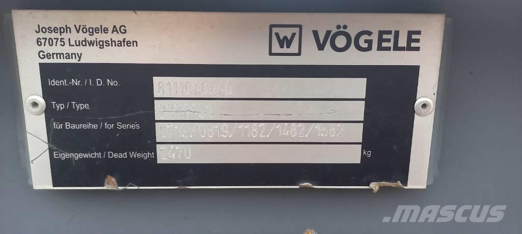 Vögele MT 3000-2 Vehículos para transporte de materiales