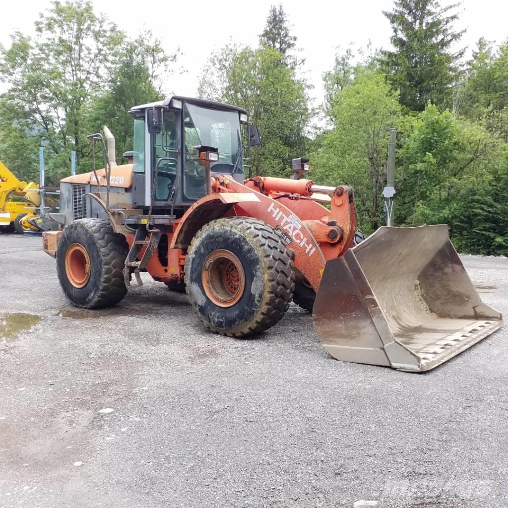 Hitachi ZW 220 Cargadoras sobre ruedas