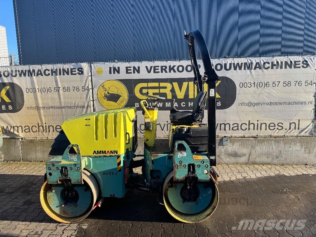 Ammann AV 33-2 Rodillos de doble tambor