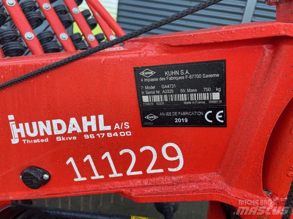 Kuhn GA 4731 Rastrilladoras y rastrilladoras giratorias