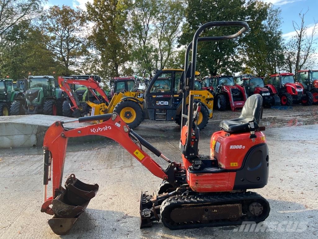 Kubota K 008-3 Miniexcavadoras