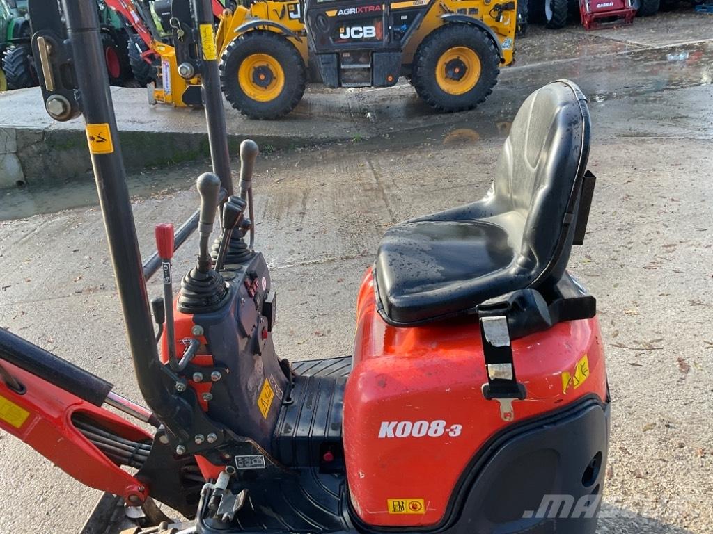 Kubota K 008-3 Miniexcavadoras