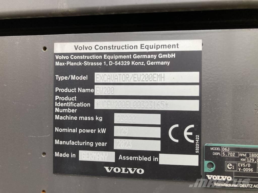 Volvo EW 200 E MH Excavadoras de ruedas