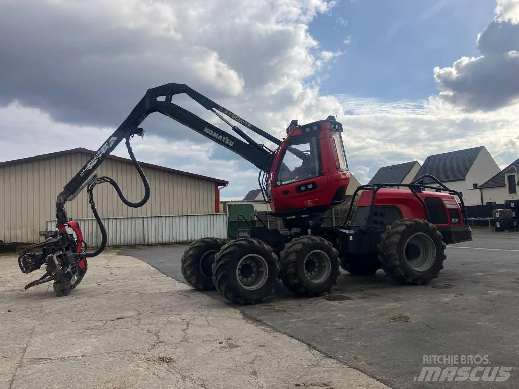 Komatsu 931 Cosechadoras