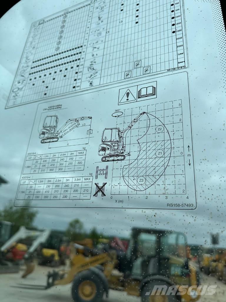 Kubota KX 019-4 Miniexcavadoras