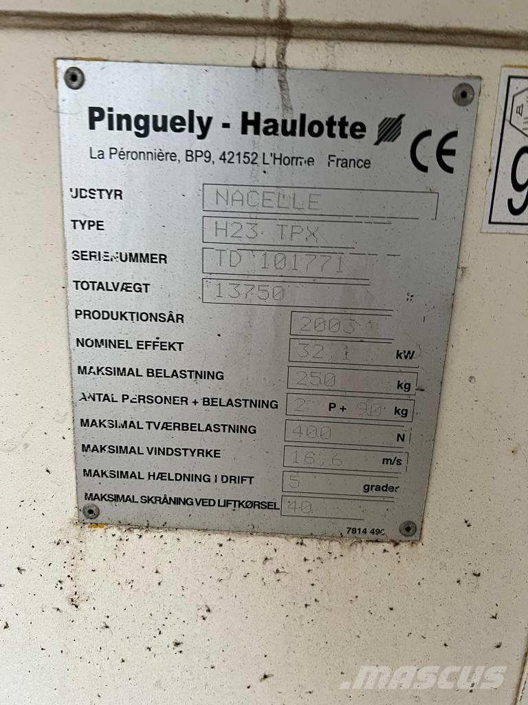 Haulotte H23 Montacargas de obra
