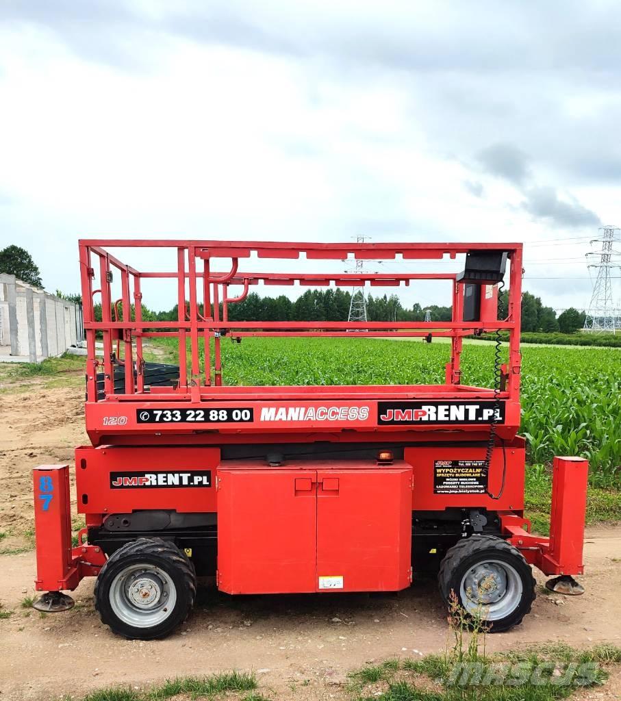 Manitou 120SC-2 Plataformas tijera