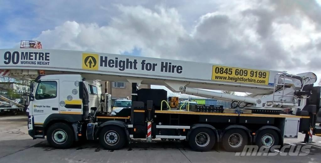 Bronto S90 HLA-X Plataformas sobre camión