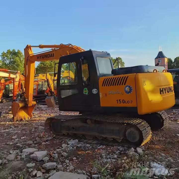 Hyundai 150LC-7 Excavadoras sobre orugas