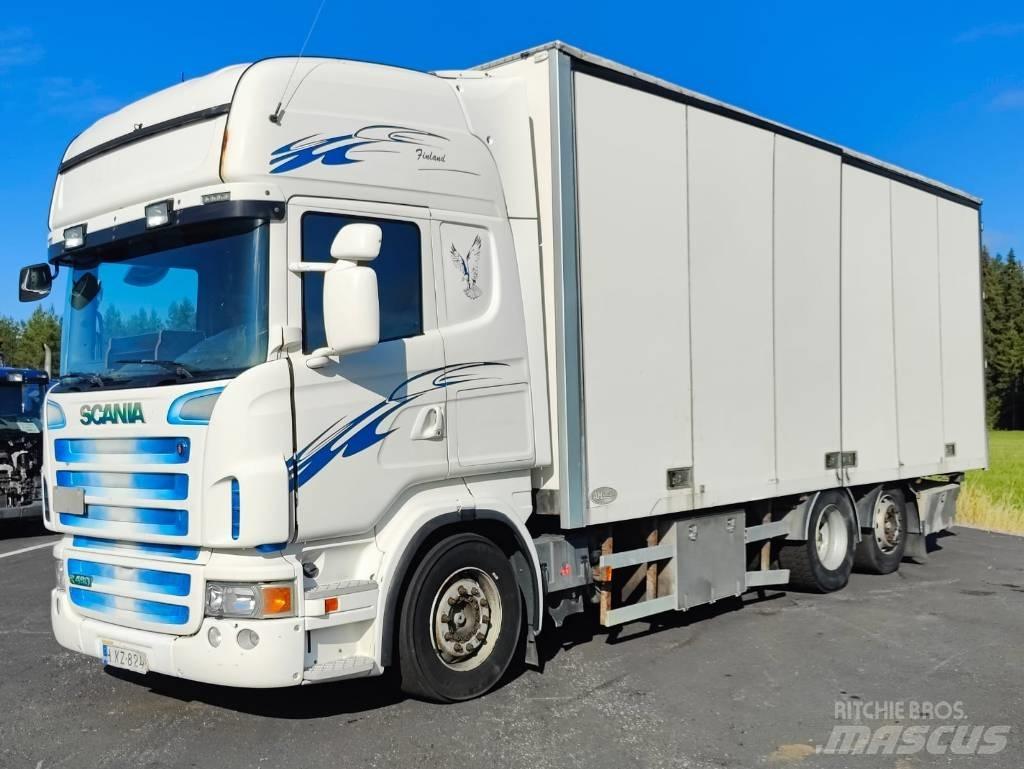 Scania R 480 Camiones con caja de remolque