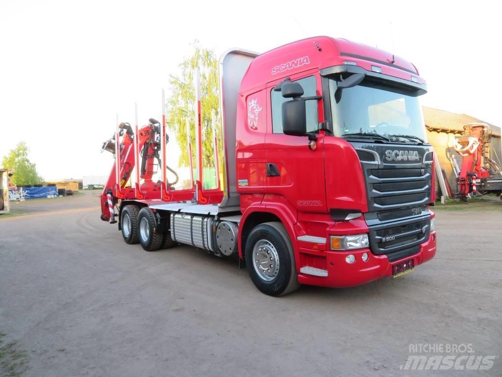 Scania R 500 Transportes de madera