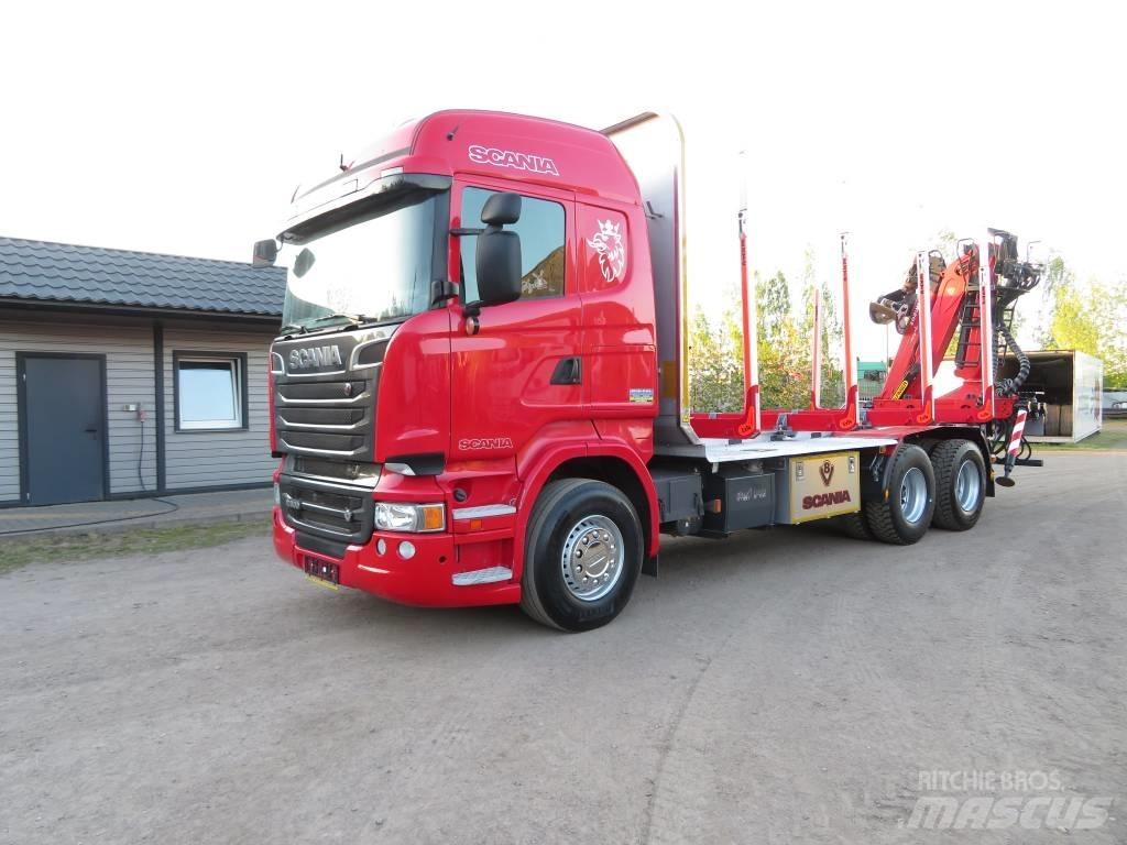 Scania R 500 Transportes de madera