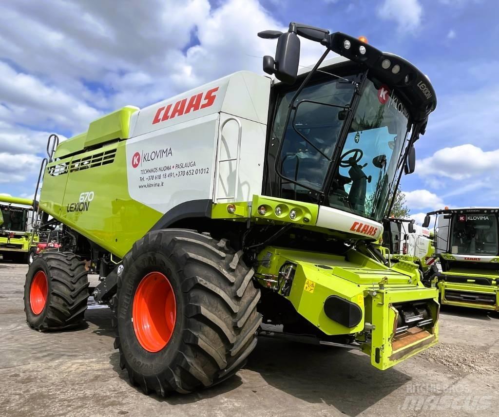 CLAAS Lexion 670 Cosechadoras combinadas