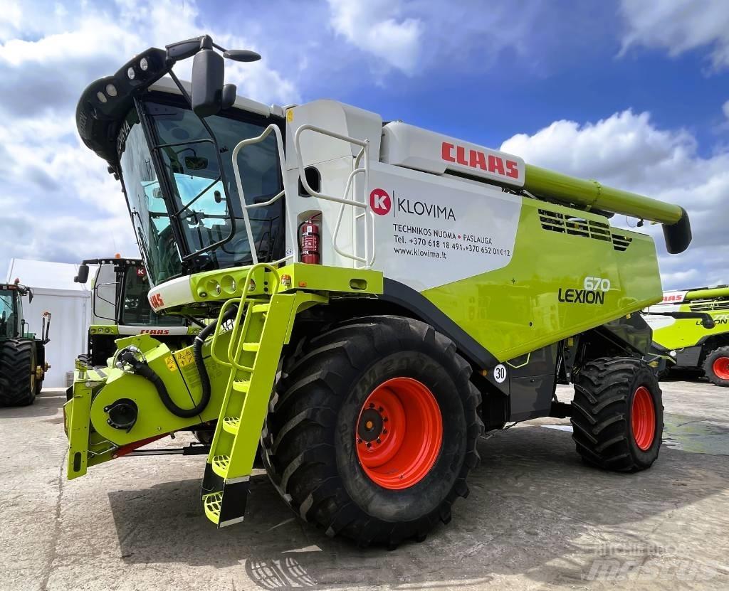 CLAAS Lexion 670 Cosechadoras combinadas