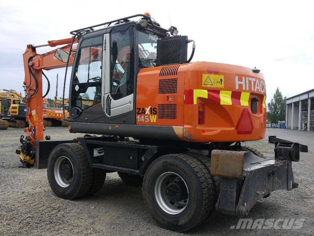 Hitachi ZX 145 W-3 Excavadoras de ruedas