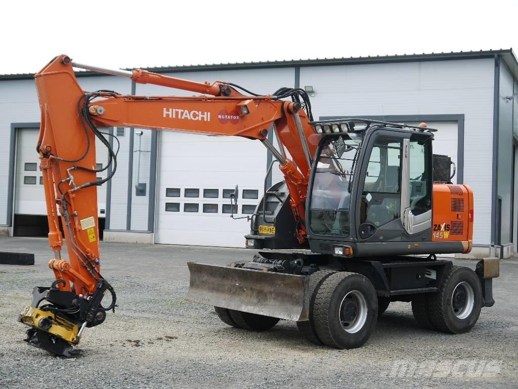 Hitachi ZX 145 W-3 Excavadoras de ruedas
