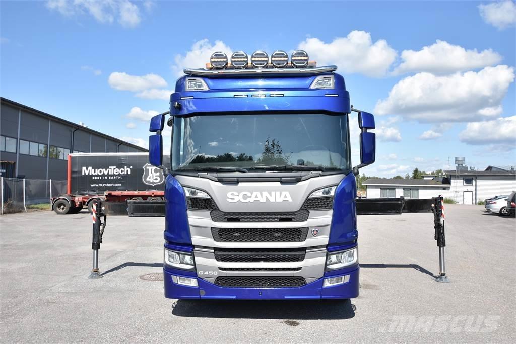Scania G450 8X4 Camiones grúa