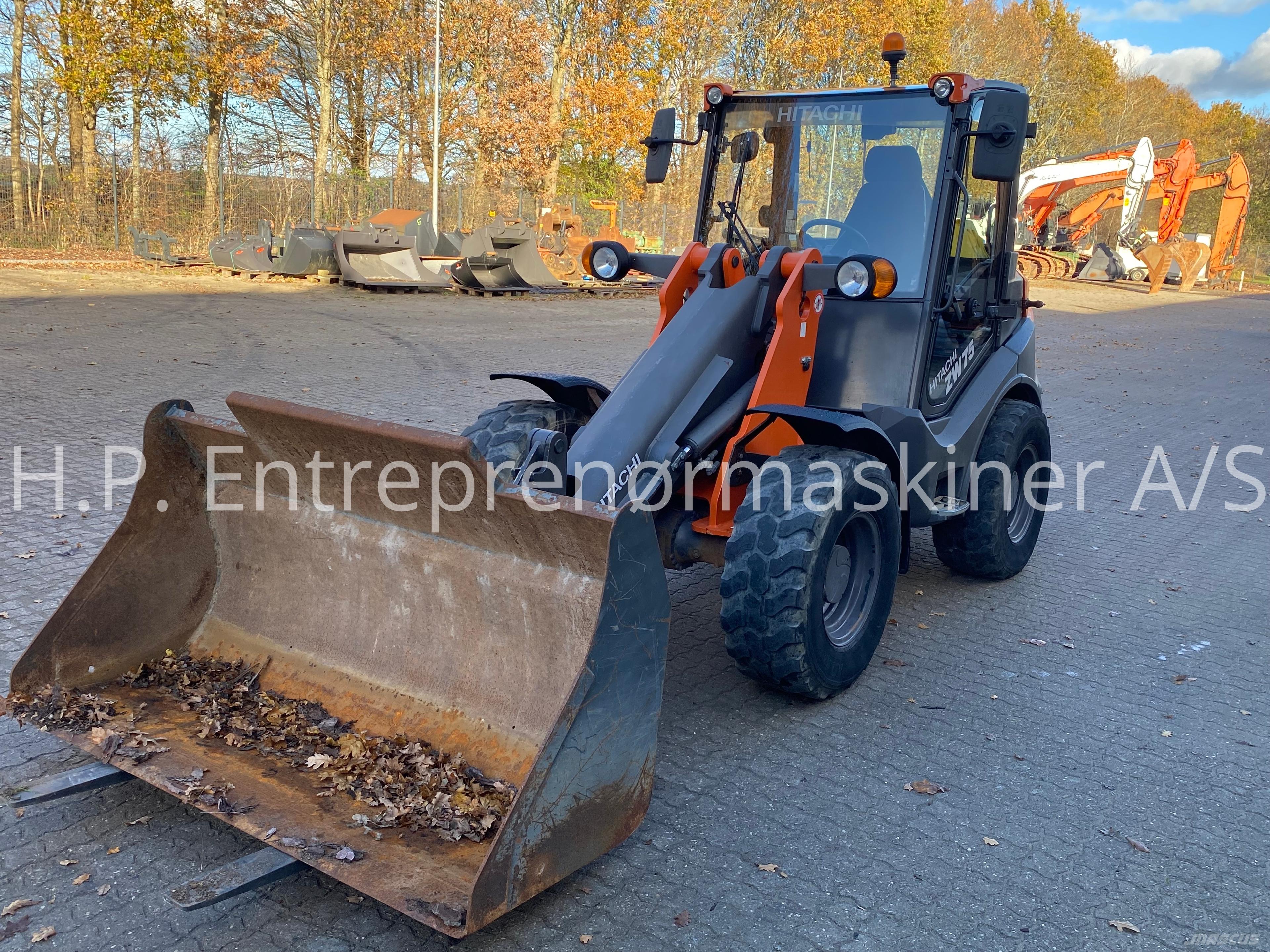 Hitachi ZW 75-6 Cargadoras sobre ruedas