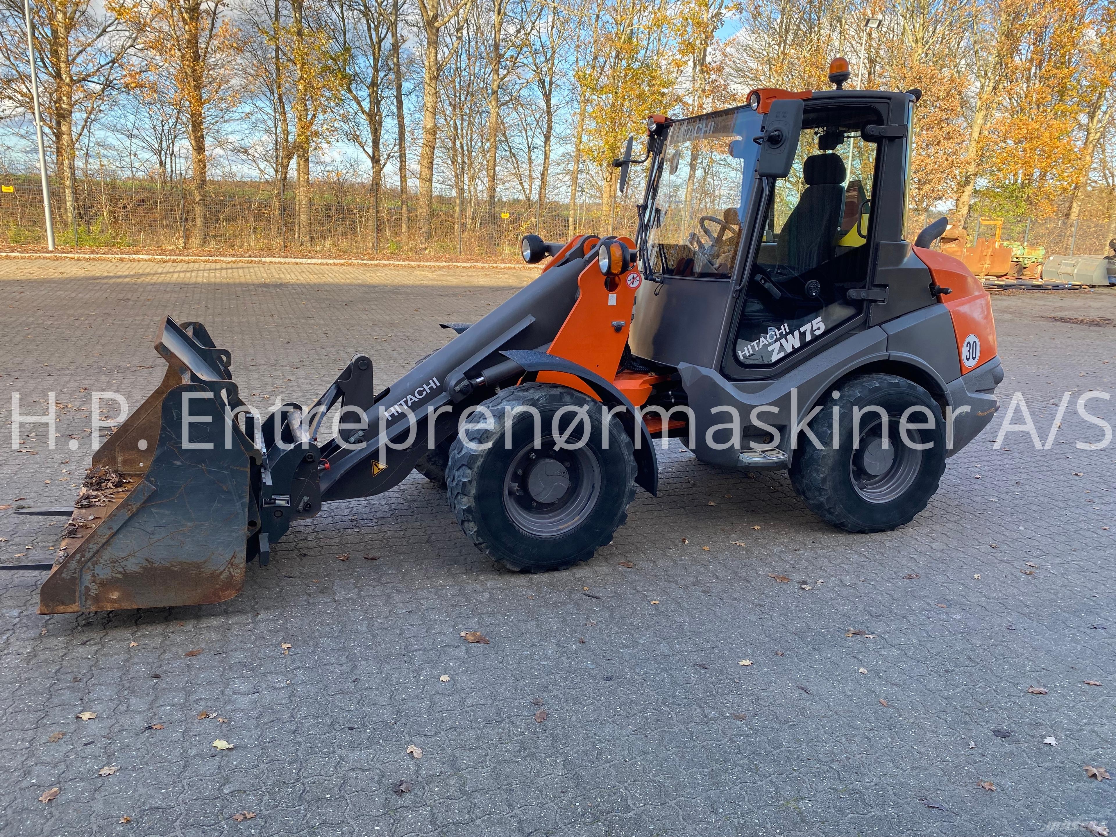 Hitachi ZW 75-6 Cargadoras sobre ruedas
