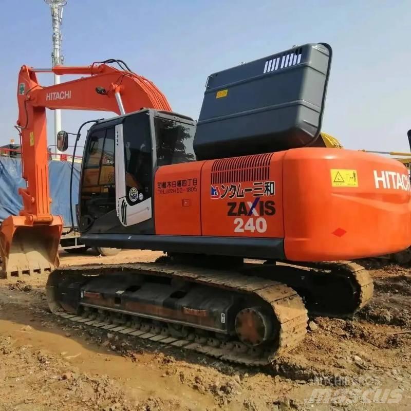 Hitachi ZX 240 Excavadoras sobre orugas