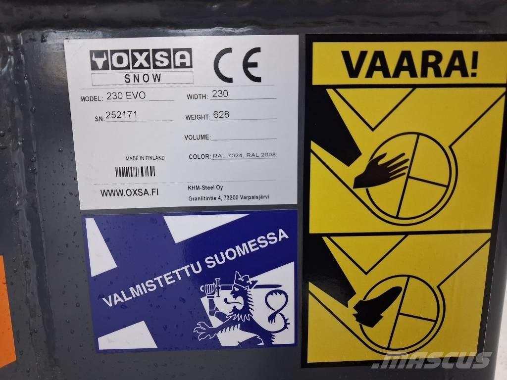Oxsa 230 EVO Fresadoras quitanieve