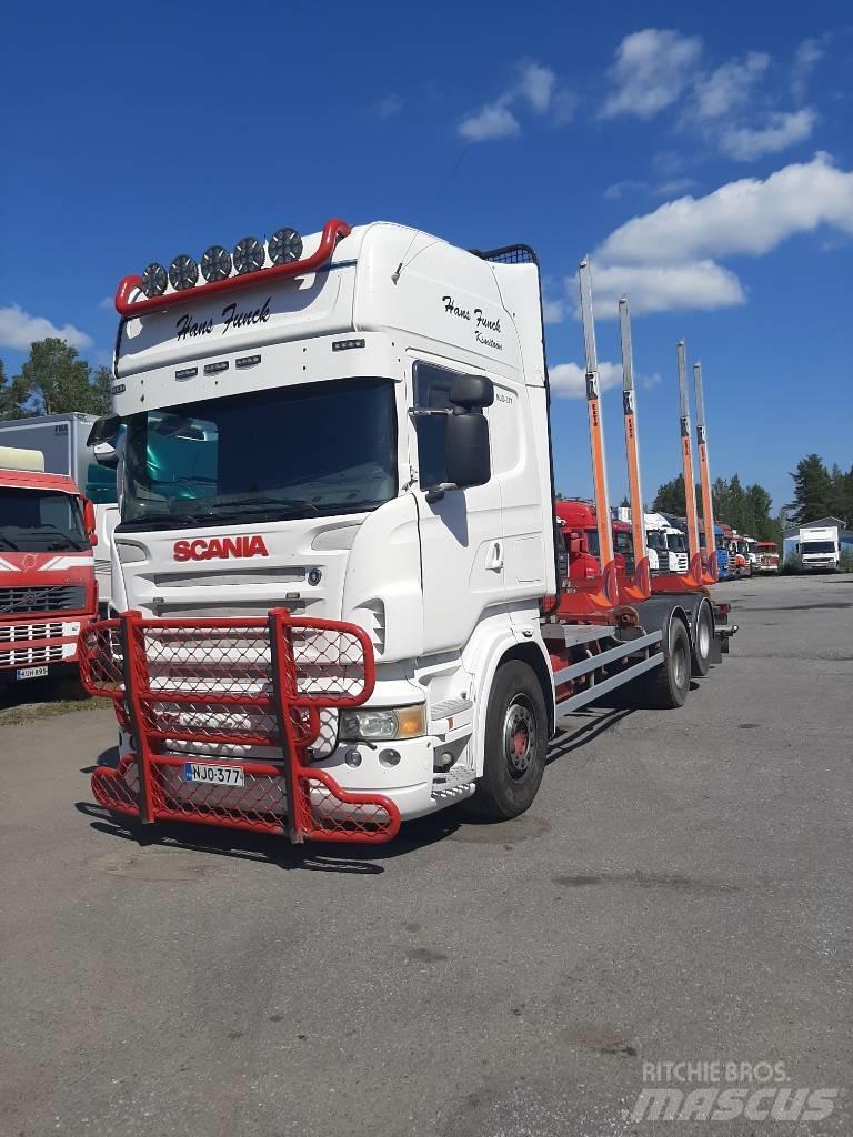 Scania R 560 Transportes de madera