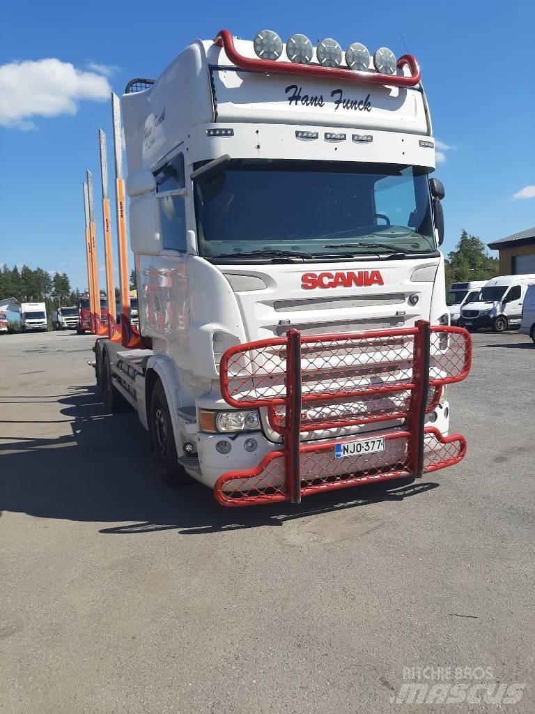 Scania R 560 Transportes de madera