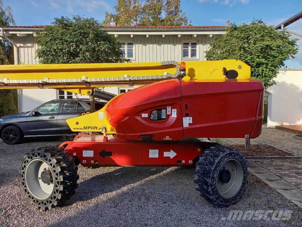 Manitou 220 TJ + Plataformas con brazo de elevación telescópico