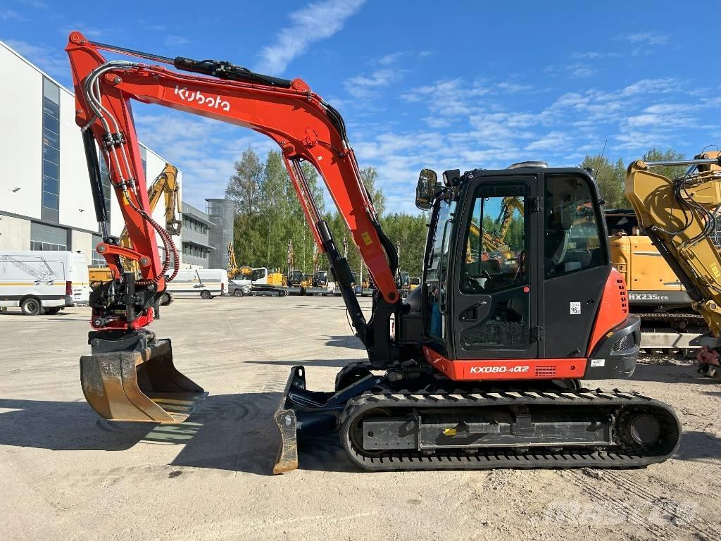 Kubota KX 080-4 A2 Excavadoras 7t - 12t