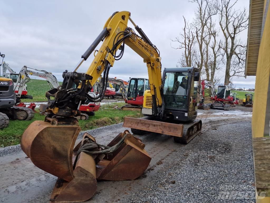 New Holland E60C Miniexcavadoras