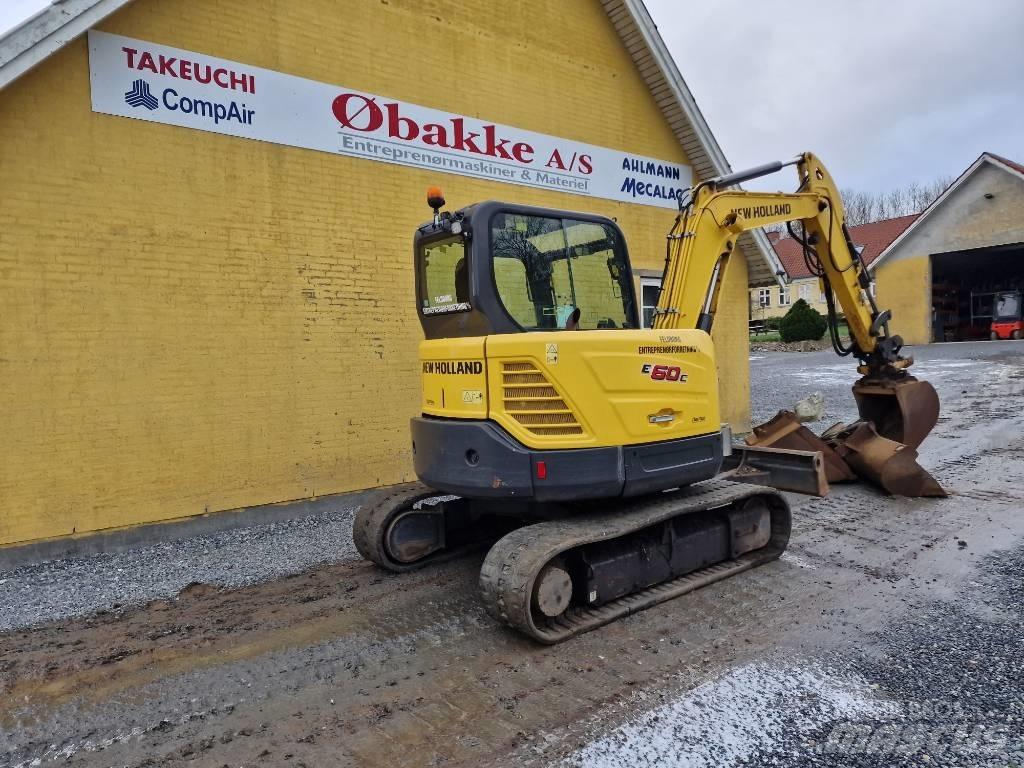 New Holland E60C Miniexcavadoras