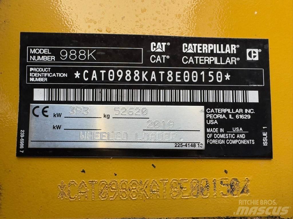 CAT 988K Cargadoras sobre ruedas