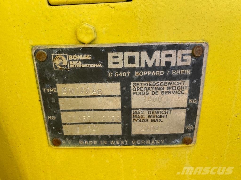 Bomag BW 100 AC Rodillos combinados