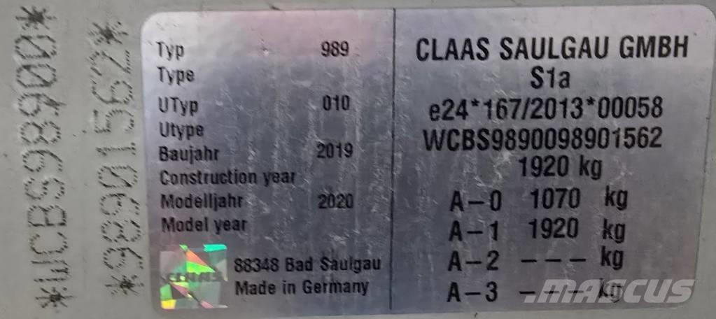 CLAAS Liner 3100 Segadoras hileradoras