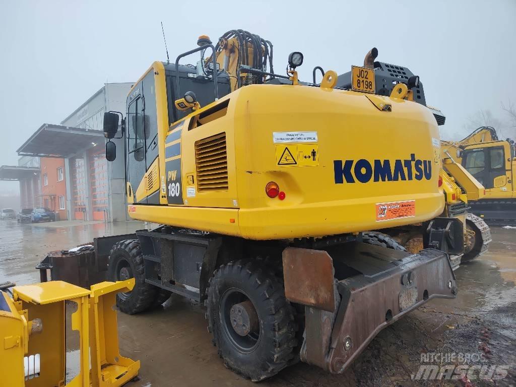 Komatsu PW180-11 Excavadoras de ruedas