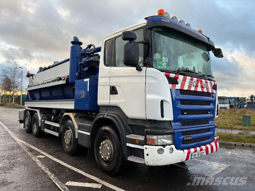 Scania R 480 Camiones aspiradores/combi