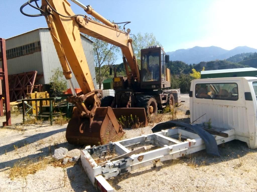 Case Poclain 1088 P Excavadoras de ruedas