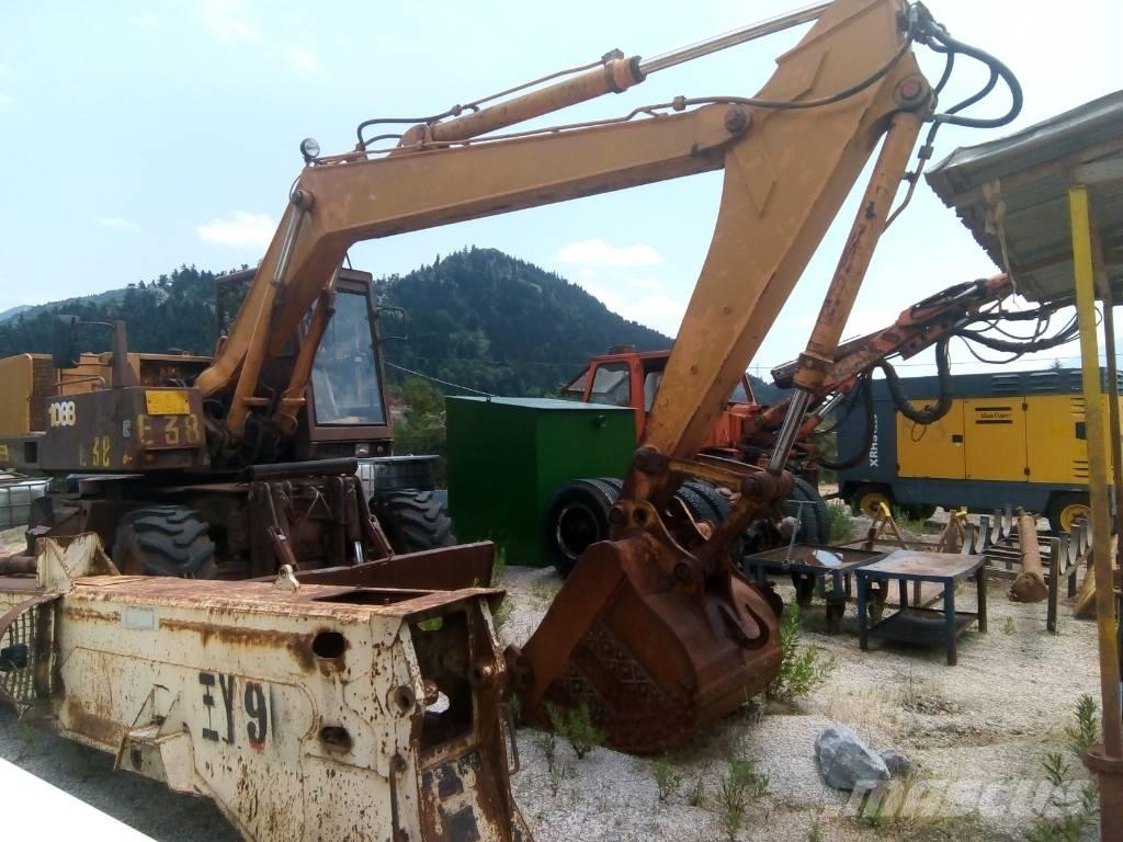 Case Poclain 1088 P Excavadoras de ruedas